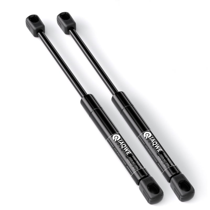 IAQWE C16-22331 16Inch 45Lbs Gas Struts for Leer/A.R.E/Snugtop Truck Cap Rear Window, 16" Gas Shocks Replacement for Pickup Canopy Topper Camper Shell Back Side Winow/Door, 2 PCS by IAQWE - Image 1